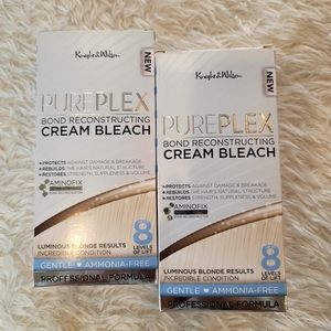 New Knight & Wilson Pure Plex Bond Reconstructing Cream Bleach x2